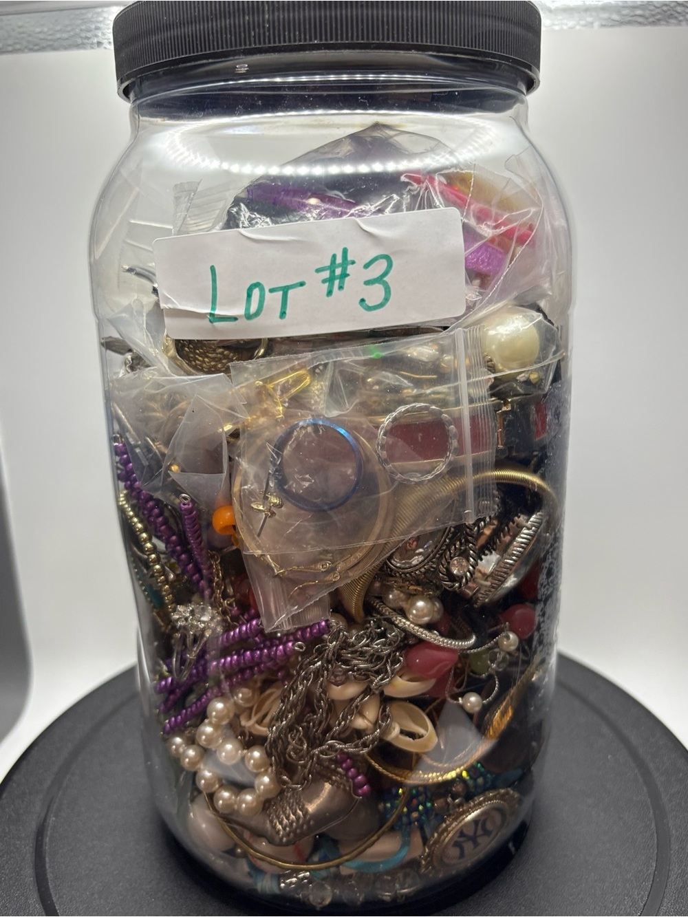 5.3 lbs Assorted Jewelry Lot #3 Mixed Wearable, Some Signed, Some Craft